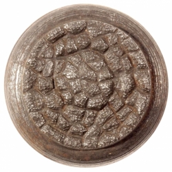23mm abstract bumpy 1920's Antique vintage Czech glass button cabochon bead steel mold impression die punch tool jewelry design