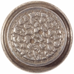 23mm bumpy landscape 1920's Antique vintage Czech impression die mold glass button cabochon bead steel punch tool jewelry design