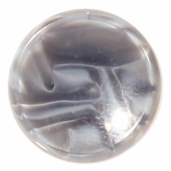 15mm Victorian antique Czech satin marble concave rosette shank glass button