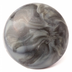 16mm Victorian antique Czech agate marble rosette shank art glass button