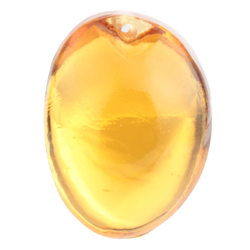 Vintage amber topaz glass plum fruit lamp Chandelier lamp prism