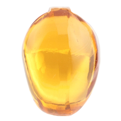 Vintage amber topaz glass plum fruit lamp Chandelier lamp prism