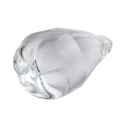 Vintage crystal clear glass pear fruit lamp Chandelier lamp prism 40mm