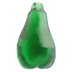 Vintage green glass pear fruit lamp Chandelier lamp prism 50mm