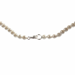 Vintage Czech necklace pearl round teardrop nugget ball glass beads