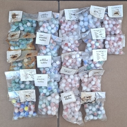 lot 40 bags Vintage 1950–1970 Czechoslovak collector glass ball beads — antique,collectibles.