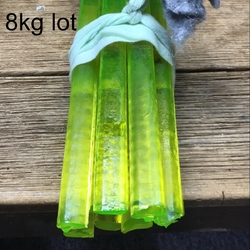 Wholesale Czech uranium glass rods lampwork aquarium sculpture molding 8kg