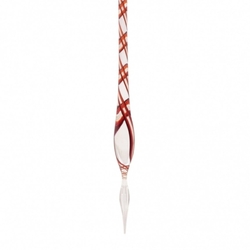 Czech handmade filigree twist spiral glass dip dipping calligraphy pen artist gift