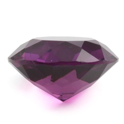 Large Czech antique hand cut purple amethyst round glass rhinestone 20mm