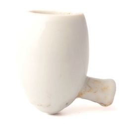 Vintage German porcelain Gesteckpfeife tobacco pipe bowl section