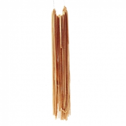 20 metre length vintage gold plated link chain jewelry necklace design findings