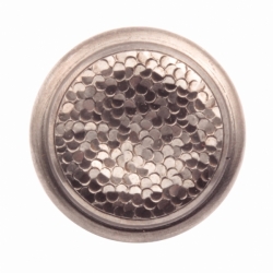 32mm fish scales Art Deco Antique vintage Czech glass button steel punch mold die press stamp cabochon jewelry making