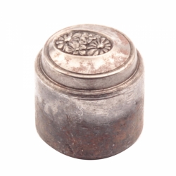 23mm flower bouquet Art Deco Antique vintage Czech glass button cabochon bead steel mold impression die punch tool jewelry design