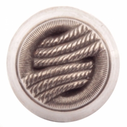 13mm woven rope Art Deco Antique vintage Czech glass button cabochon bead steel mold impression die jewelry punch design tool