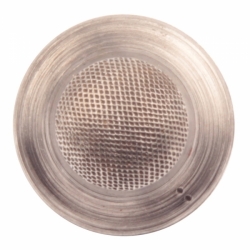 13mm honeycomb domed Art Deco Antique vintage Czech glass button cabochon bead steel mold impression die jewelry punch design tool