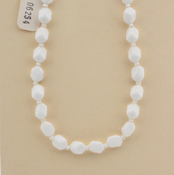 Czech vintage glass bead necklace element sample colors