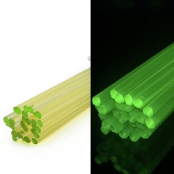 Czech uranium yellow glass rods lampwork 1kg