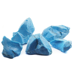 Lot Czech vintage blue glass block frit lampwork molding art glass aquarium art 8.5kg