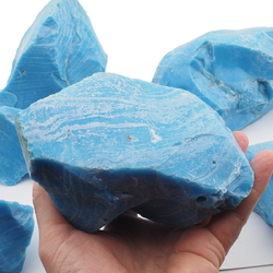 Lot Czech vintage blue glass block frit lampwork molding art glass aquarium art 8.5kg