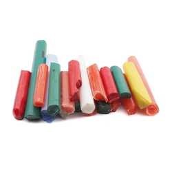 Lot Czech vintage glass cane rod lampwork jewelry design art glass aquarium art