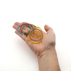Lot 7 Antique Czech glass bangles filigree gold gilt painted