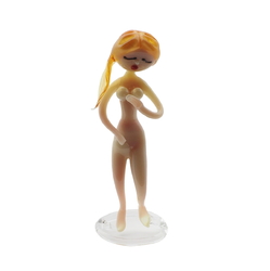 Czech lampwork glass "Eve" figurine ornament