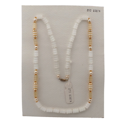 Vintage Czech necklace crystal topaz satin atlas pearl glass beads 27"