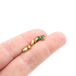 Miniature Green glue soldering Navettes 6x3 mm lot 440 pcs vintage faceted rhinestones Preciosa fancy chaton stones Nail design
