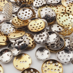 Lot (150) Vintage silver gold tone earring pin brooch backs jewelry findings