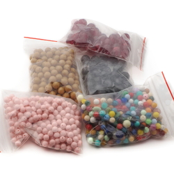 Wholesale lot vintage round plastic beads