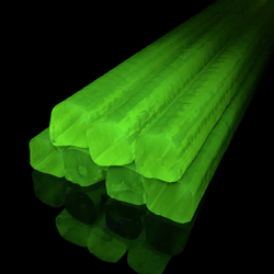 Wholesale Czech uranium glass rods lampwork aquarium sculpture molding 8kg