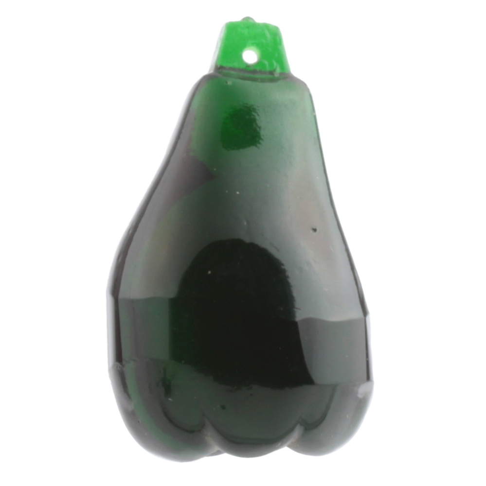 Vintage Emerald green pear fruit lamp Chandelier lamp prism 50mm