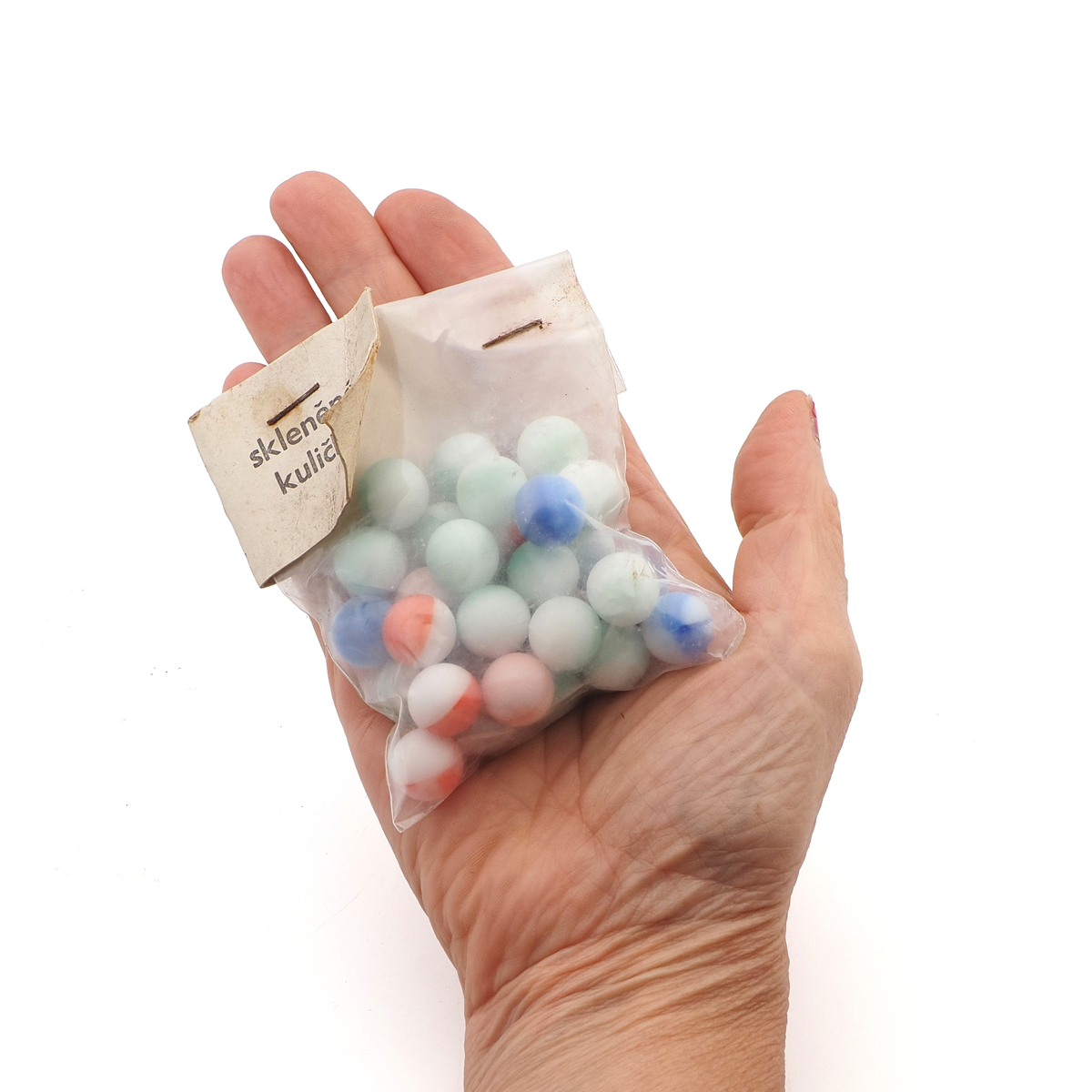Vintage 1950–1970 Czechoslovak collector glass marbles — antique, NOT toys, adult collectibles. - kopie