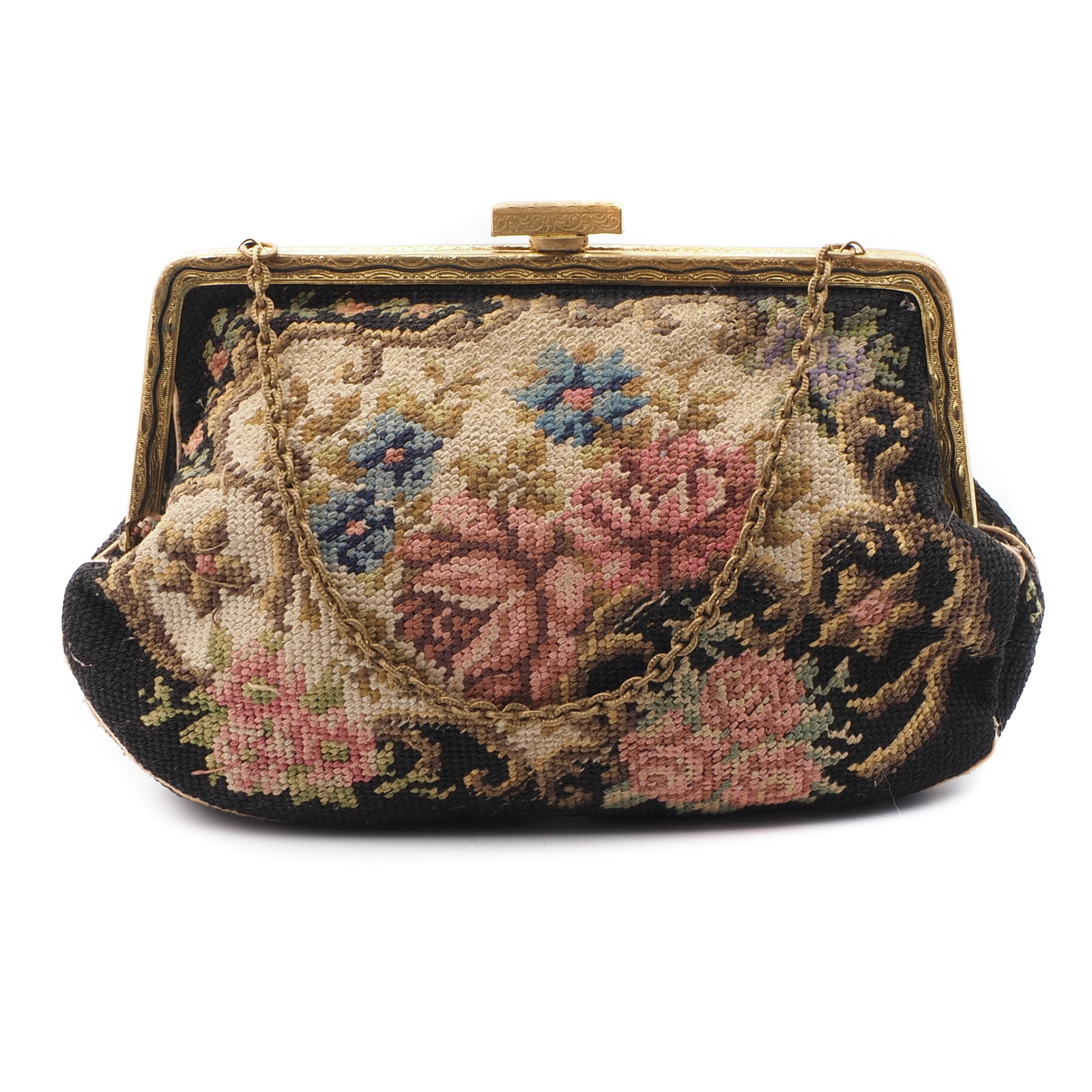 2023 New Vintage Beaded Floral Evening Bag Bag Handbag Sequined