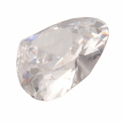 Austrian D.S vintage heart faceted cubic Zirconia diamond gemstone 12mm