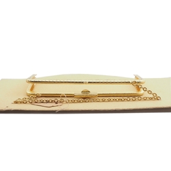 Vintage Czech deco Evening gold plated Bag Purse Frame Wedding Accessories sample card