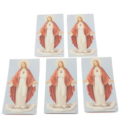 Lot (5) vintage Italian 1950's religious Jesus cards
